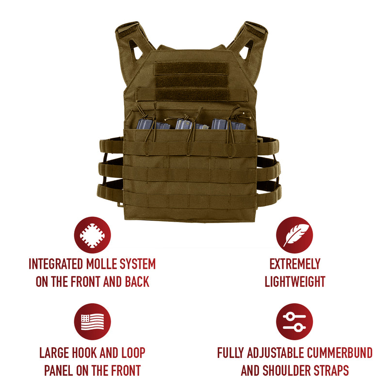 Rothco Lightweight Armor Plate Carrier Vest