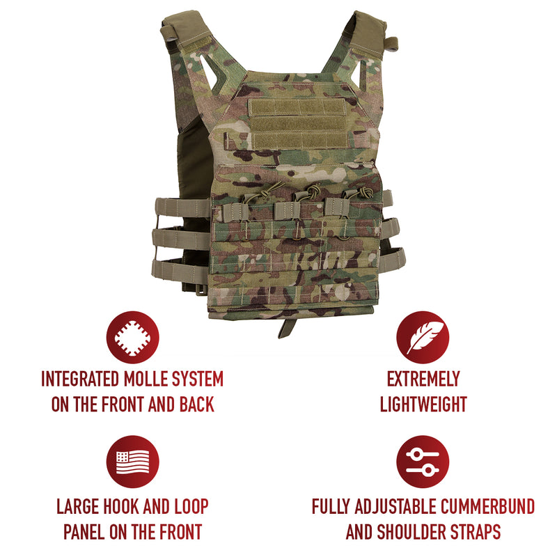 Rothco Lightweight Armor Plate Carrier Vest