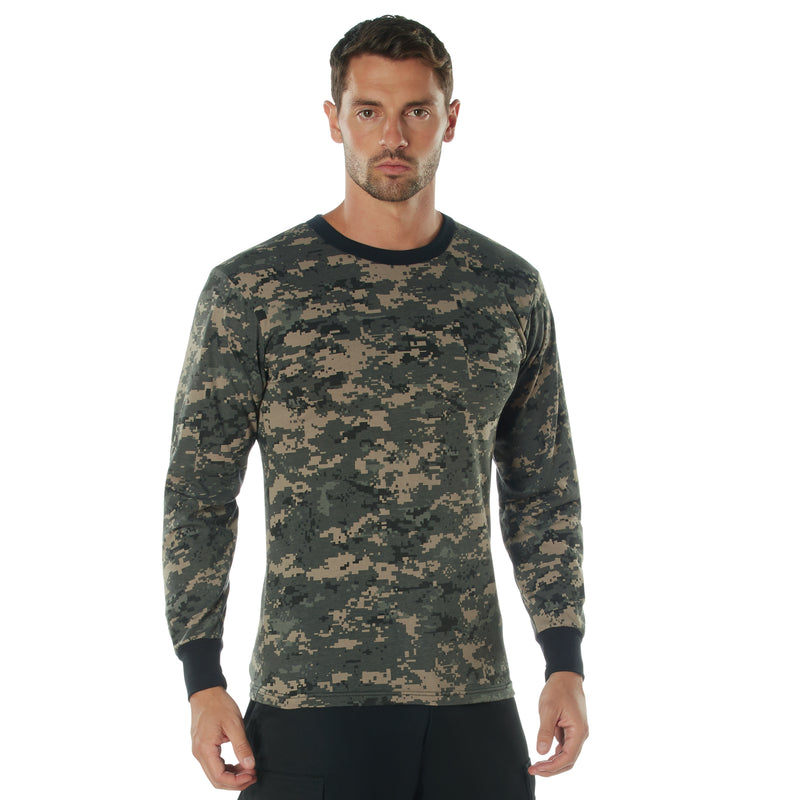 Rothco Long Sleeve Digital Camo T-Shirt