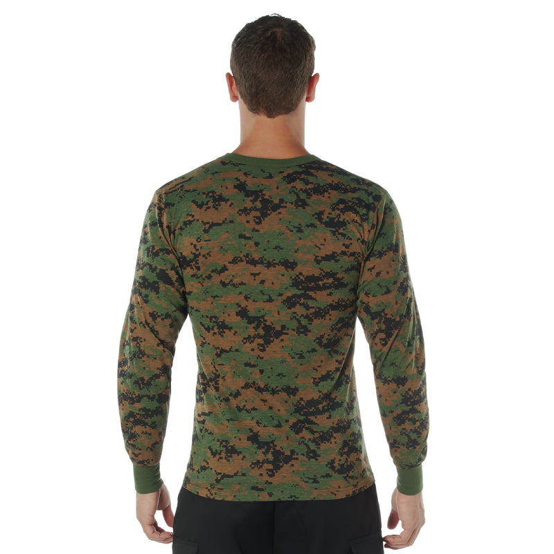 Rothco Long Sleeve Digital Camo T-Shirt