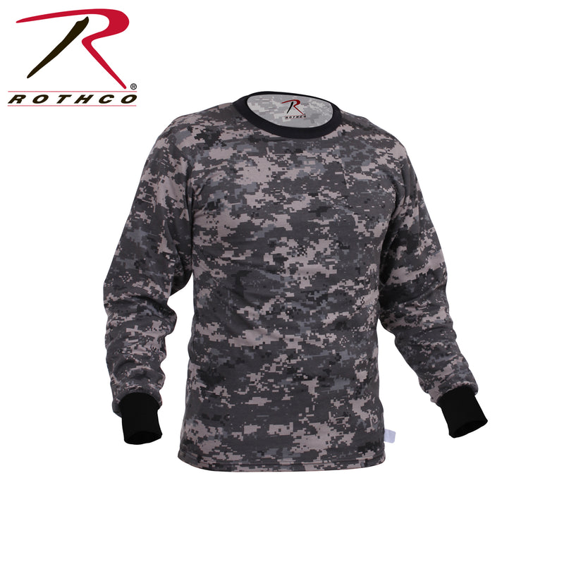 Rothco Long Sleeve Digital Camo T-Shirt