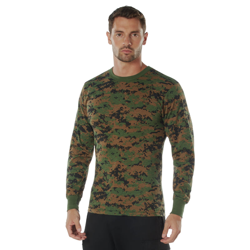 Rothco Long Sleeve Digital Camo T-Shirt