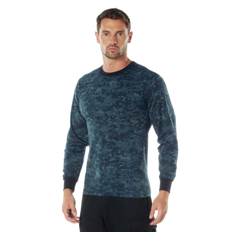 Rothco Long Sleeve Digital Camo T-Shirt