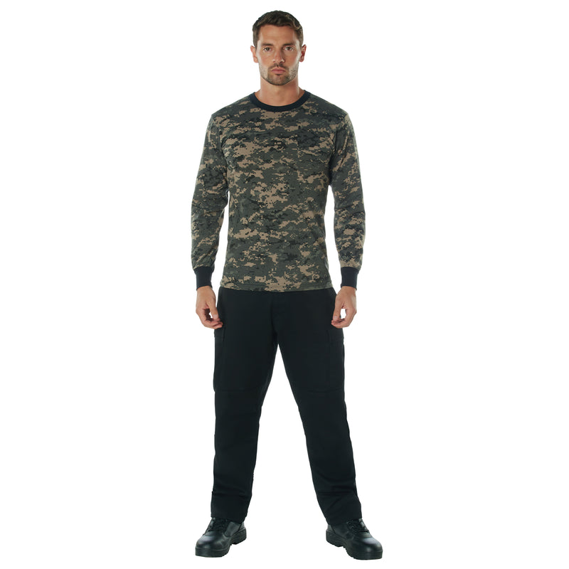 Rothco Long Sleeve Digital Camo T-Shirt