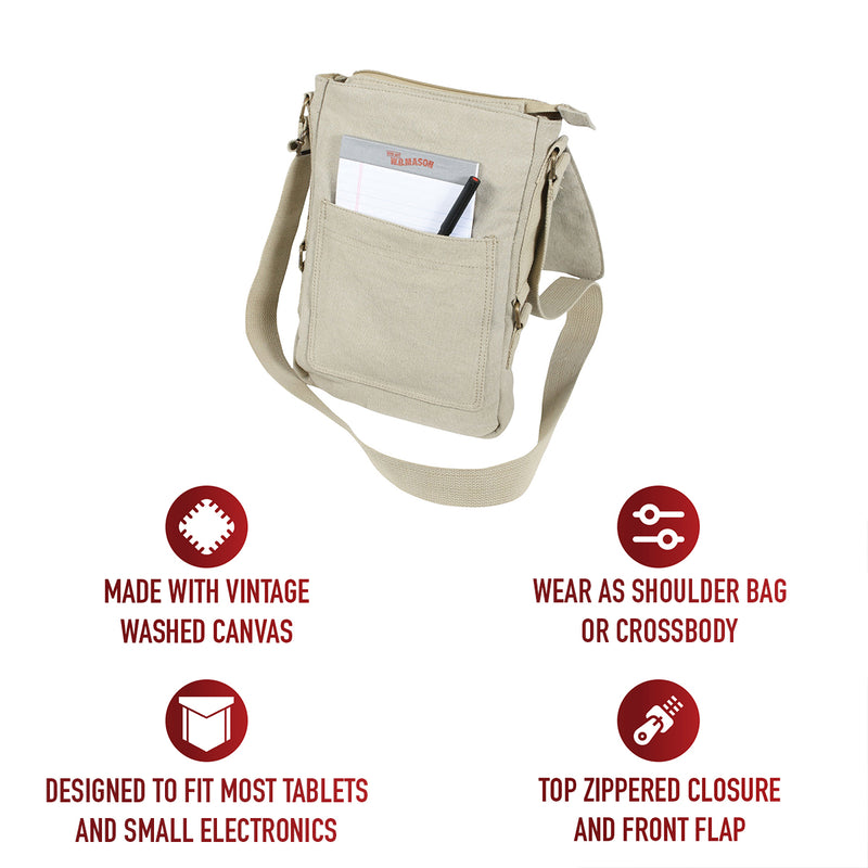 Rothco Vintage Canvas Military Tech Bag