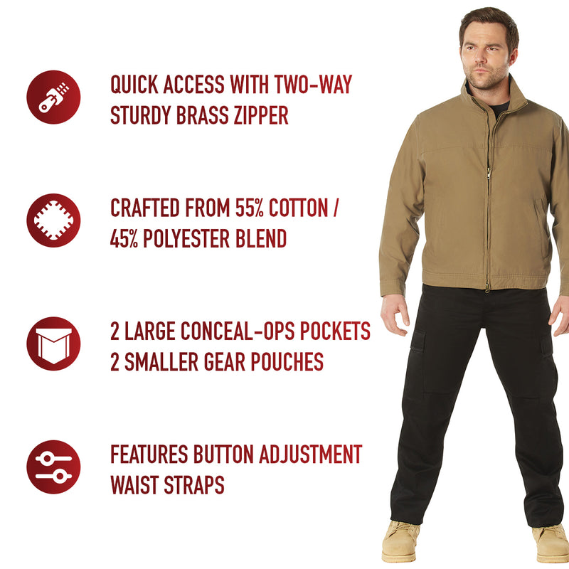 Rothco Lightweight Concealed Carry Jacket