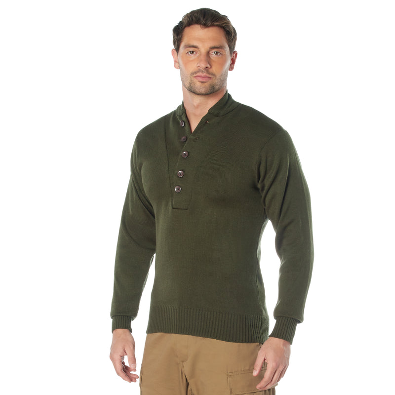 Rothco G.I. Style 5-Button Acrylic Sweater