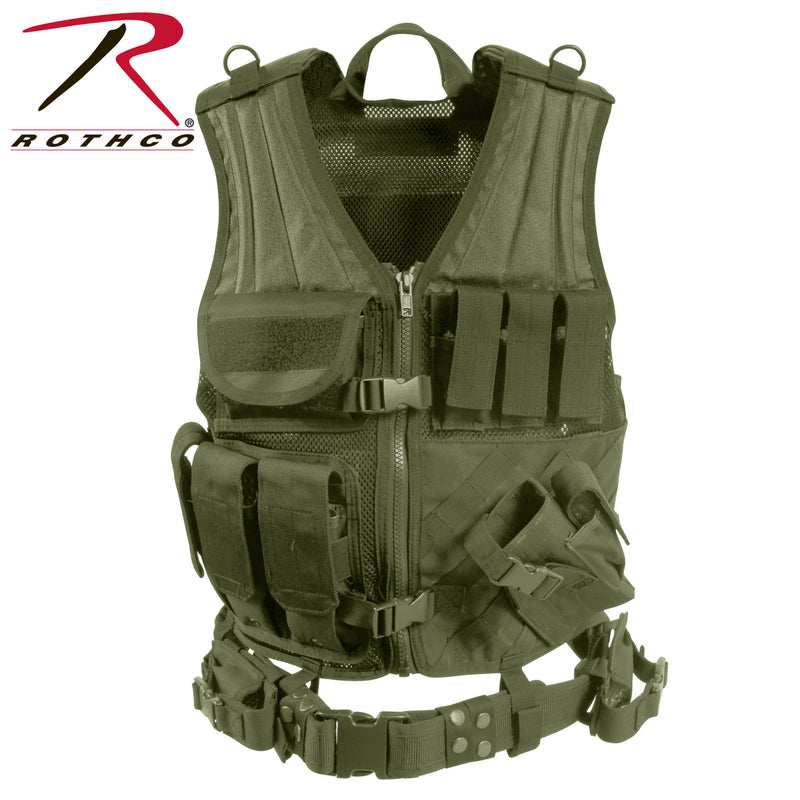 Rothco Cross Draw MOLLE Tactical Vest