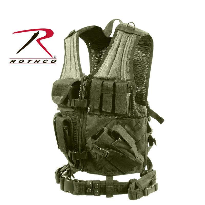 Rothco Cross Draw MOLLE Tactical Vest