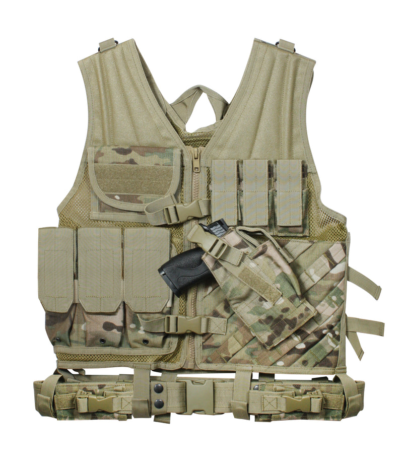 Rothco Cross Draw MOLLE Tactical Vest