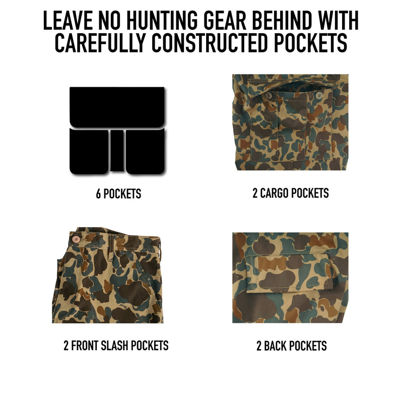 Rothco Colored Camo BDU Shorts