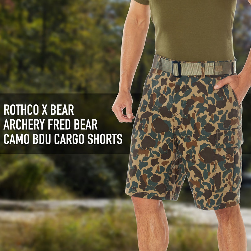 Rothco Colored Camo BDU Shorts
