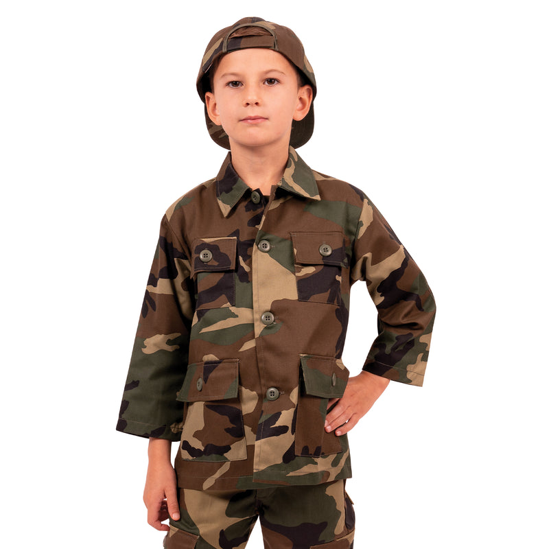 Rothco Kid's Digital Camo BDU Shirt