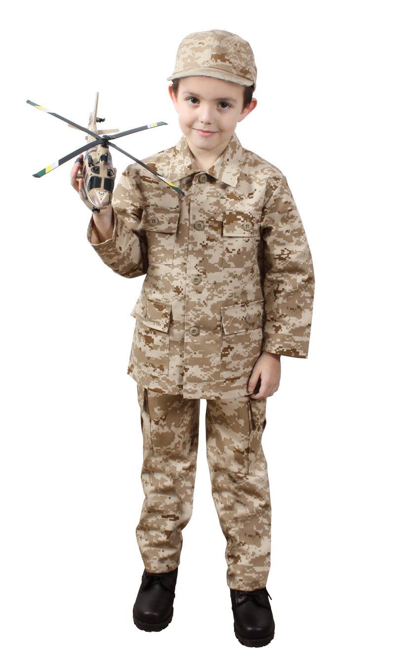 Rothco Kid's Digital Camo BDU Shirt