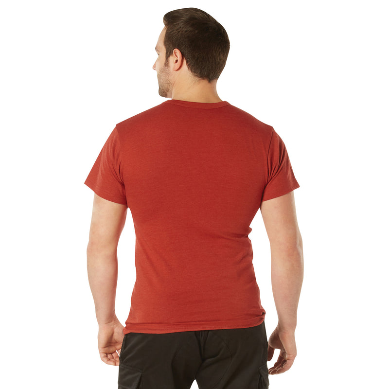 Rothco Solid Color Cotton / Polyester Blend Military T-Shirt