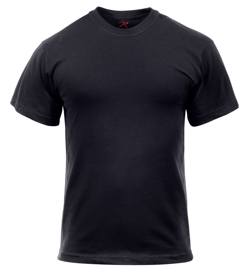 Rothco Solid Color Cotton / Polyester Blend Military T-Shirt