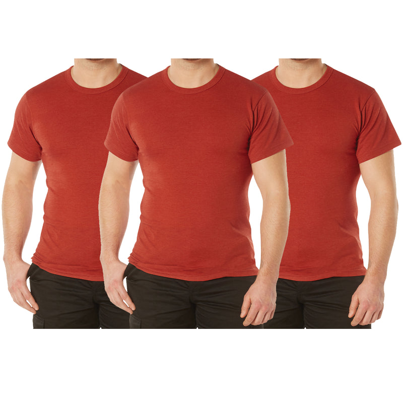 Rothco Solid Color Cotton / Polyester Blend Military T-Shirt