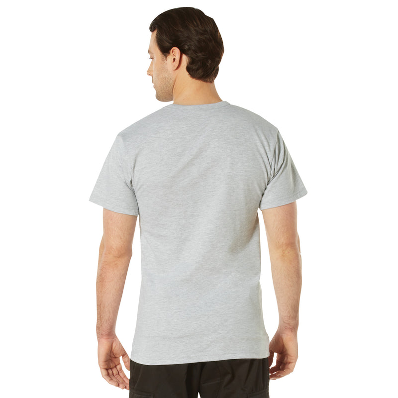 Rothco Solid Color Cotton / Polyester Blend Military T-Shirt