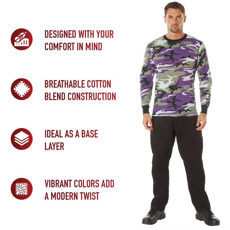 Rothco Long Sleeve Camo T-Shirt