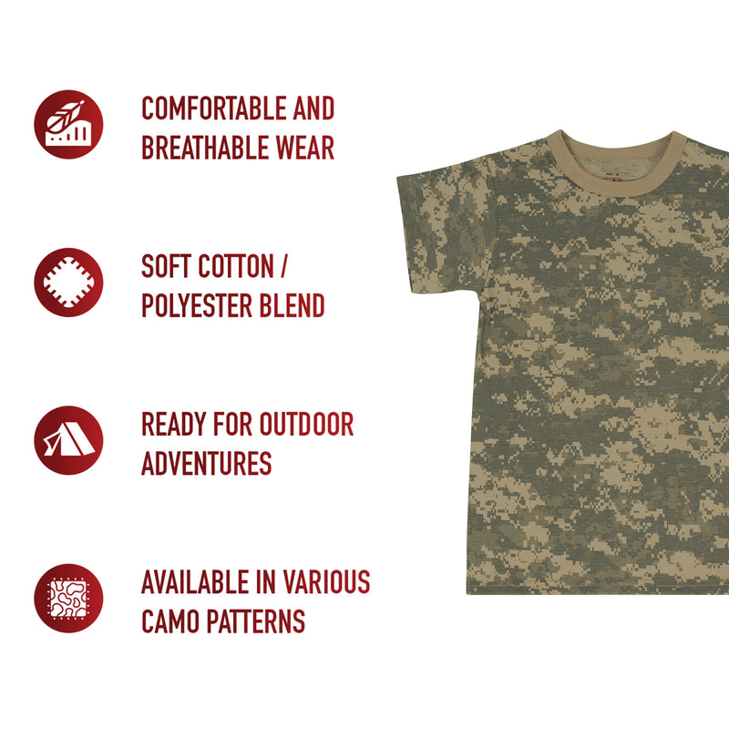 Rothco Kids Digital Camo T-Shirt