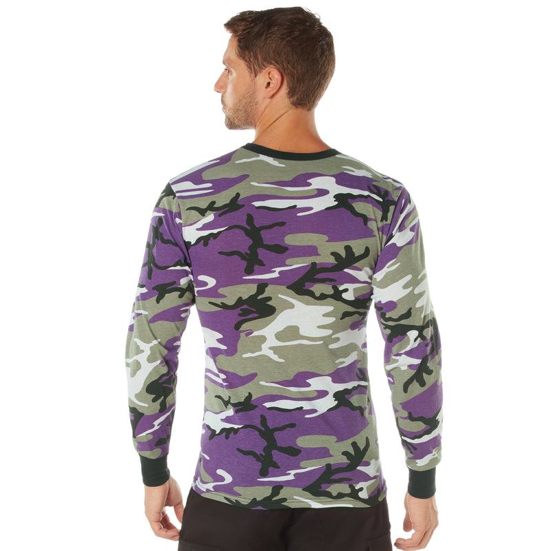 Rothco Long Sleeve Colored Camo T-Shirt