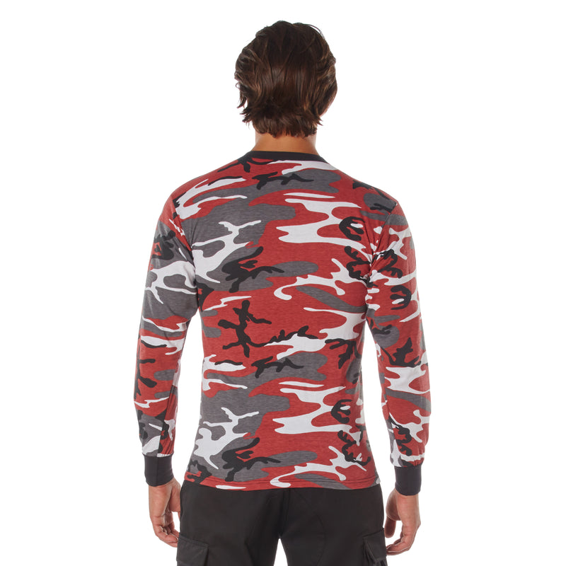 Rothco Long Sleeve Colored Camo T-Shirt