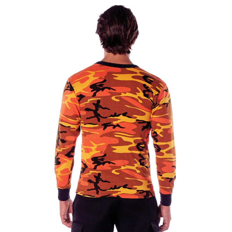 Rothco Long Sleeve Colored Camo T-Shirt