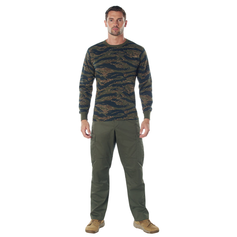 Rothco Long Sleeve Colored Camo T-Shirt