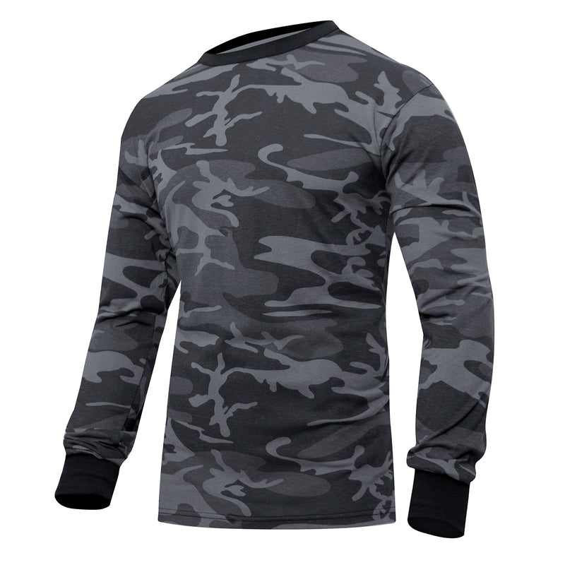 Rothco Long Sleeve Colored Camo T-Shirt