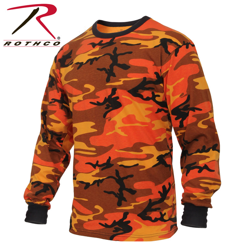 Rothco Long Sleeve Colored Camo T-Shirt