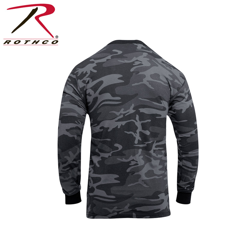 Rothco Long Sleeve Colored Camo T-Shirt