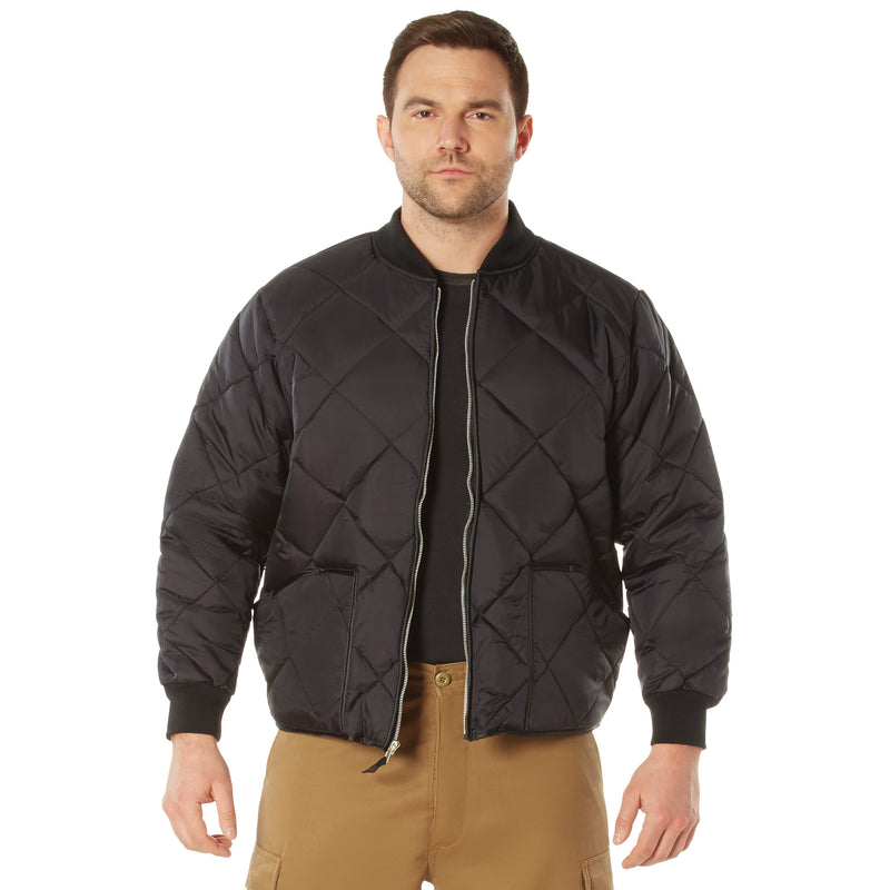 Rothco Diamond Nylon Quilted Flight Jacket