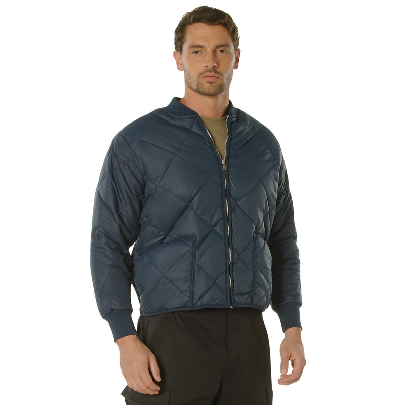 Rothco Diamond Nylon Quilted Flight Jacket