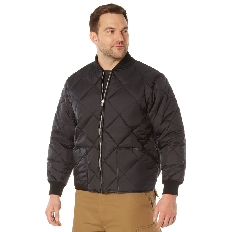 Rothco Diamond Nylon Quilted Flight Jacket