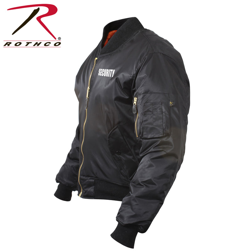 Rothco MA-1 Flight Jacket With Security Print