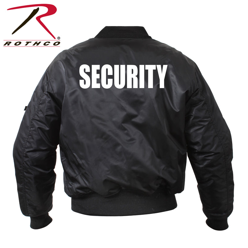 Rothco MA-1 Flight Jacket With Security Print