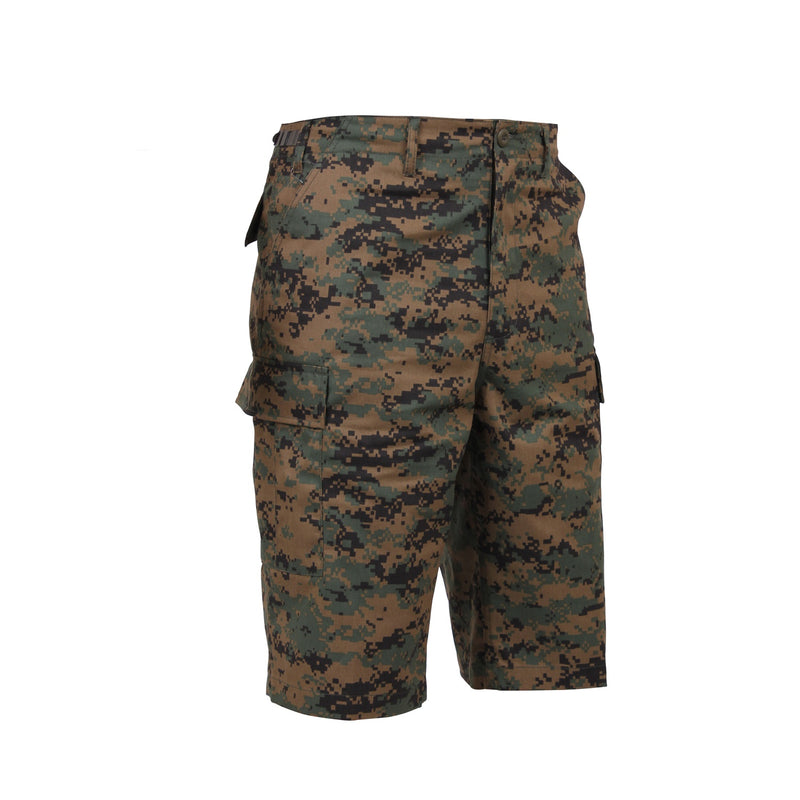 Rothco Long Length Camo BDU Shorts