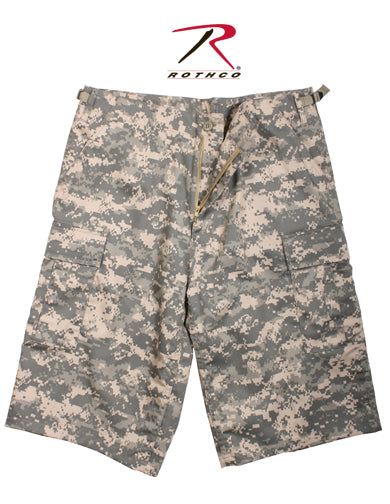 Rothco Long Length Camo BDU Shorts