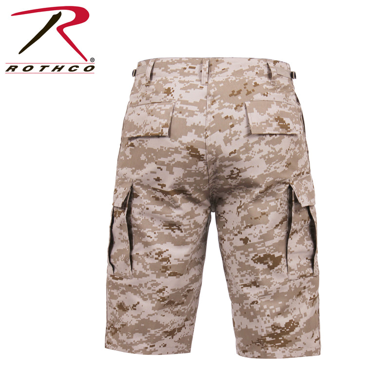 Rothco Long Length Camo BDU Shorts