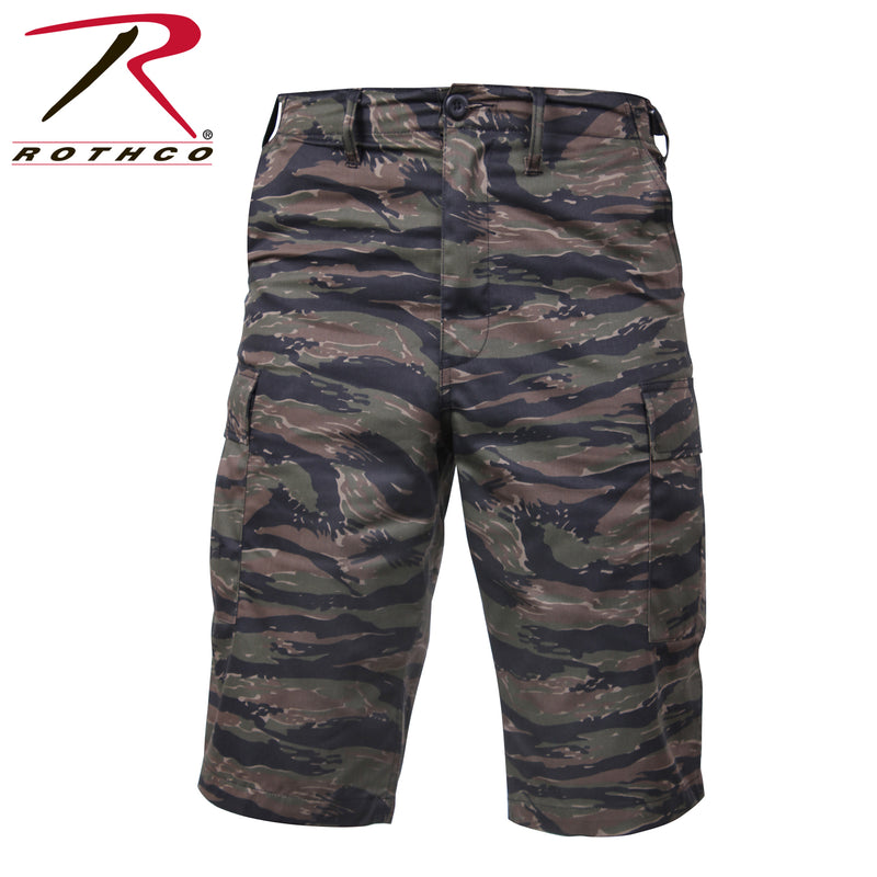 Rothco Long Length Camo BDU Shorts