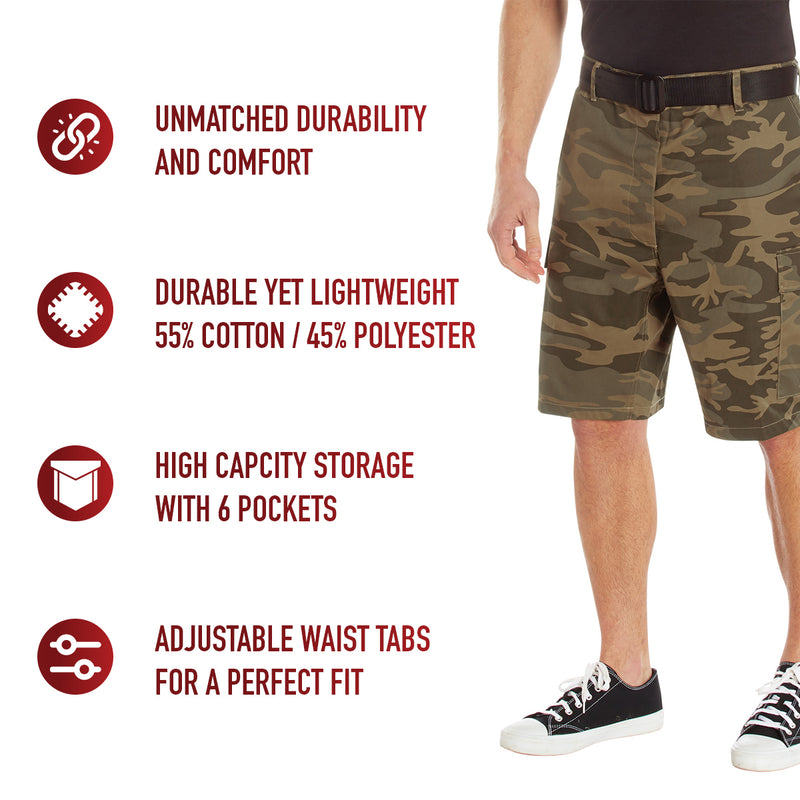 Rothco Camo BDU Shorts