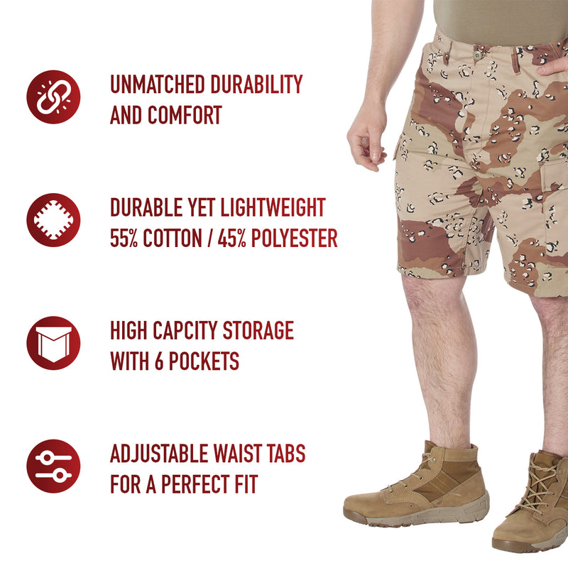 Rothco Camo BDU Shorts