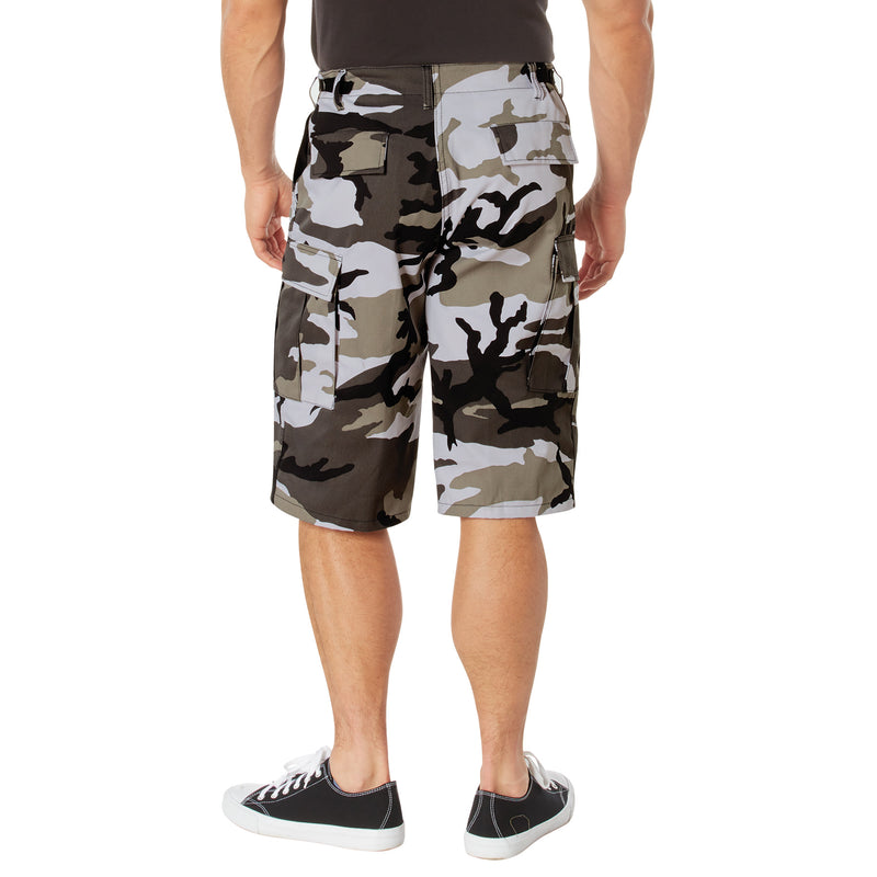 Rothco Long Length Camo BDU Shorts