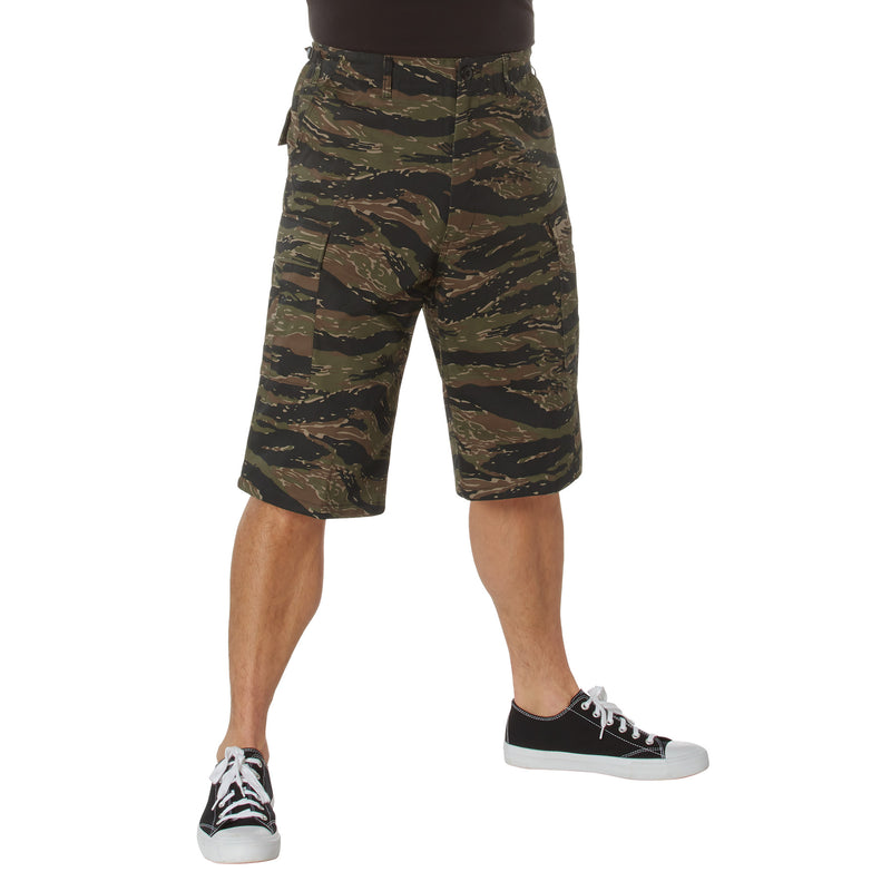 Rothco Long Length Camo BDU Shorts