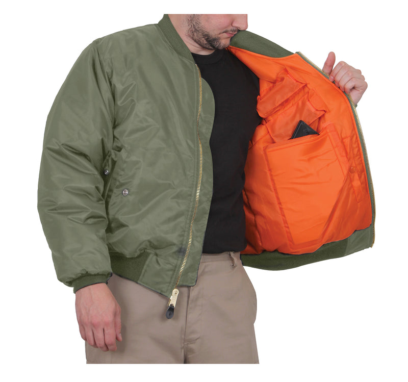 Rothco Concealed Carry MA-1 Flight Jacket