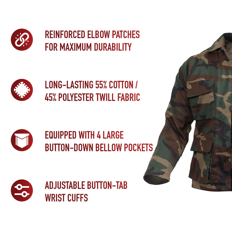 Rothco Camo BDU Shirt