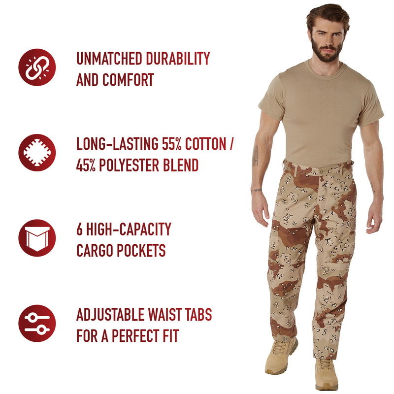 Rothco Camo Tactical BDU Pants