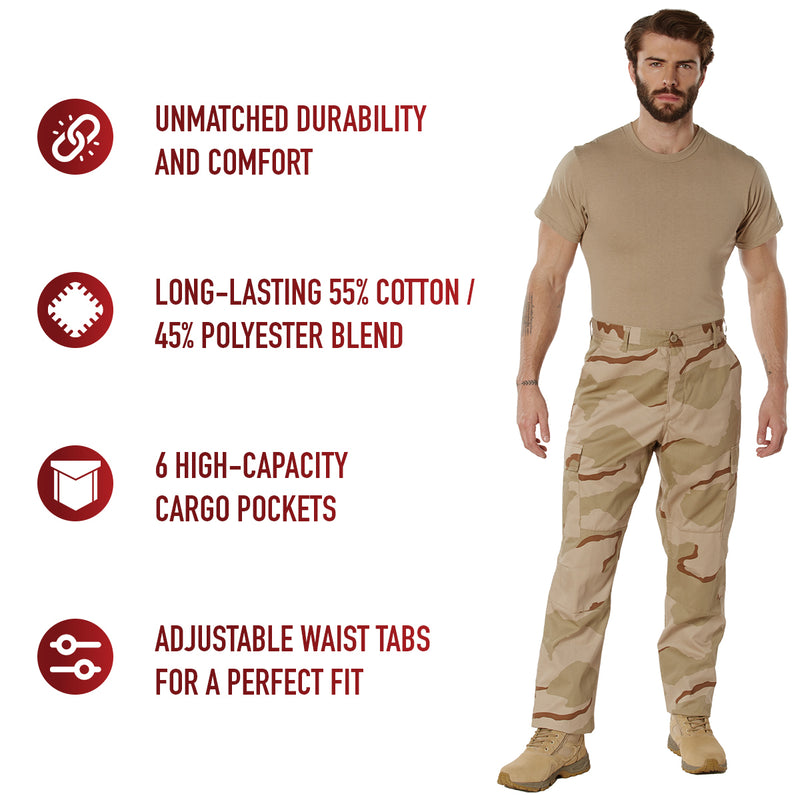 Rothco Camo Tactical BDU Pants