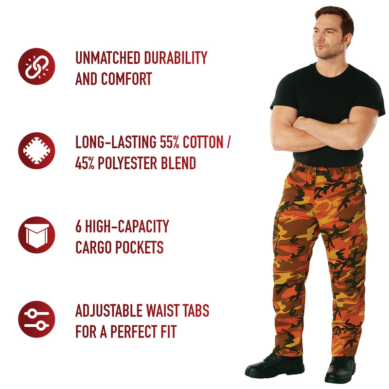 Rothco Color Camo Tactical BDU Pants