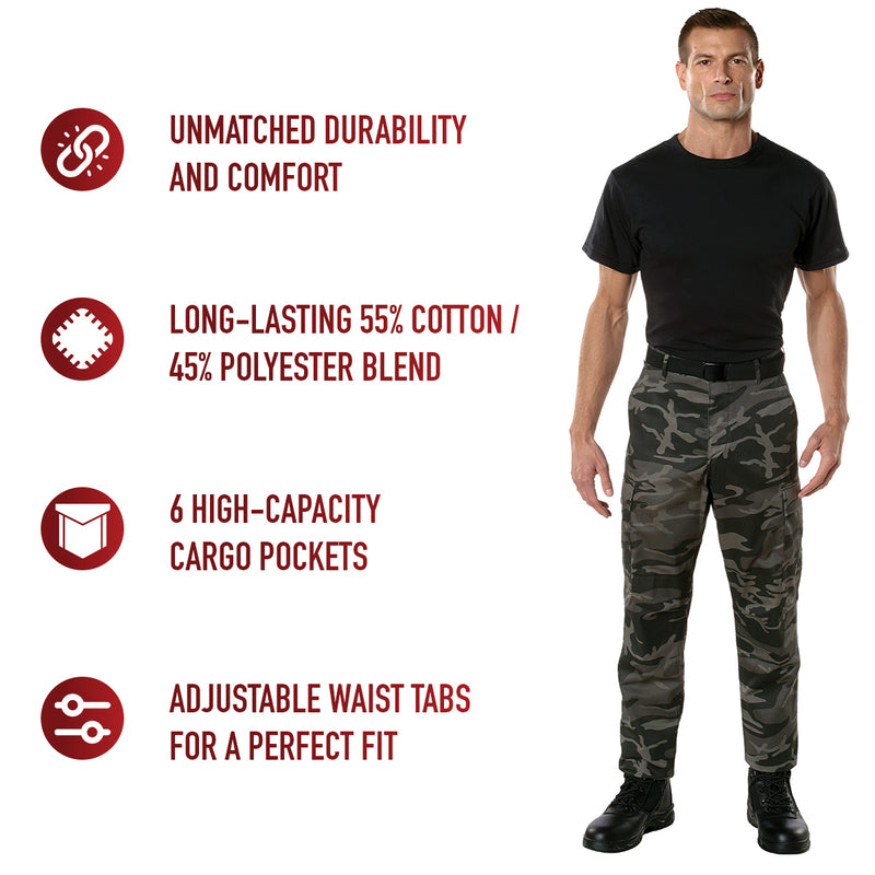 Rothco Color Camo Tactical BDU Pants